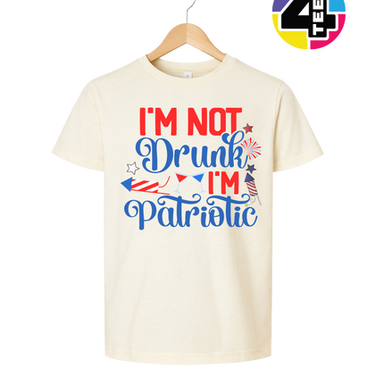 Patriotic Not Drunk Youth Tee