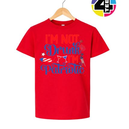 Patriotic Not Drunk Youth Tee