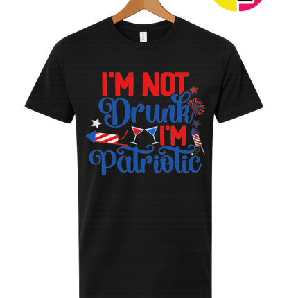 Patriotic Not Drunk Tee