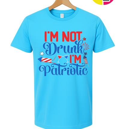Patriotic Not Drunk Tee