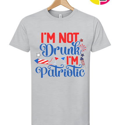 Patriotic Not Drunk Tee