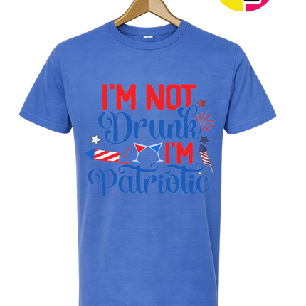 Patriotic Not Drunk Tee