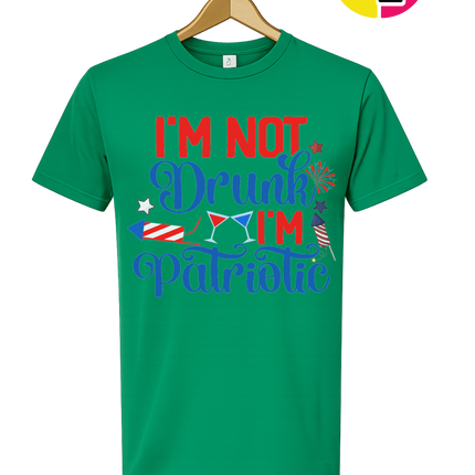 Patriotic Not Drunk Tee