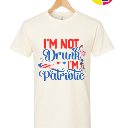 Patriotic Not Drunk Tee