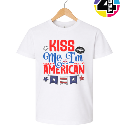 Kiss Me I’m American Youth Tee