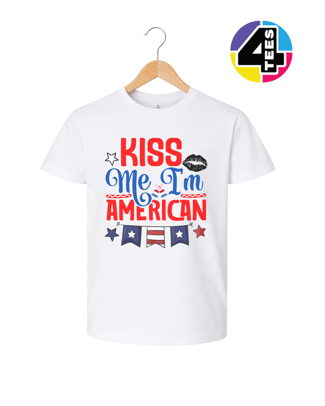 Kiss Me I’m American Youth Tee
