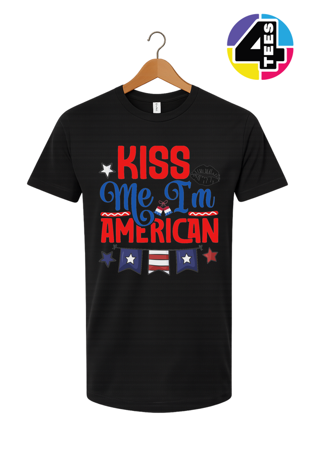 Kiss Me I’m American Tee