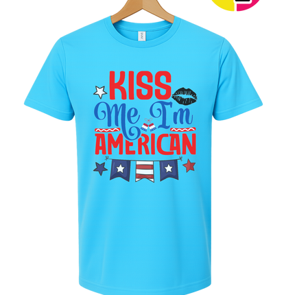 Kiss Me I’m American Tee