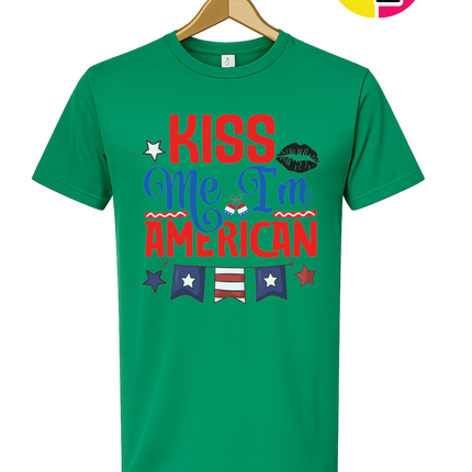 Kiss Me I’m American Tee