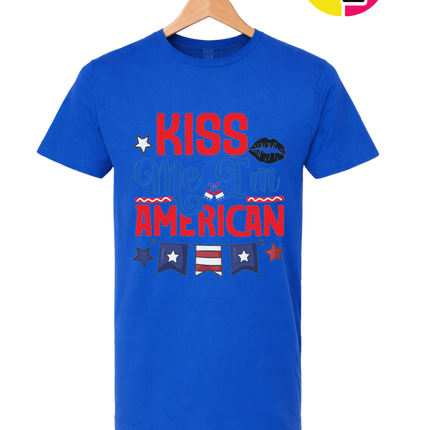Kiss Me I’m American Tee