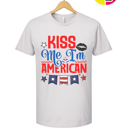 Kiss Me I’m American Tee