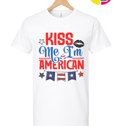 Kiss Me I’m American Tee