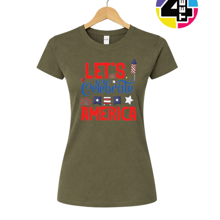 Let’s Celebrate America Women's Tee