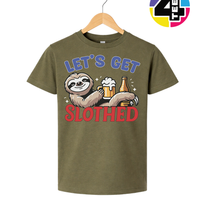 Let’s Get Slothed Youth Tee
