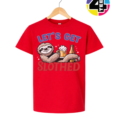 Let’s Get Slothed Youth Tee
