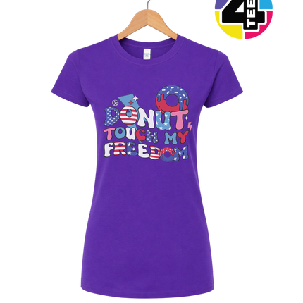 Donut Touch My Freedom Women's Tee