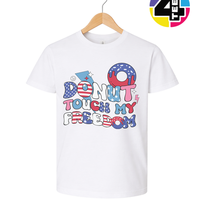 Donut Touch My Freedom Youth Tee