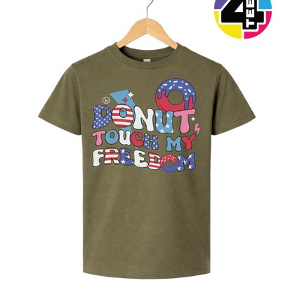 Donut Touch My Freedom Youth Tee