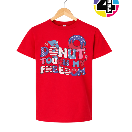 Donut Touch My Freedom Youth Tee