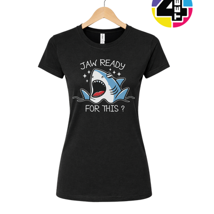 Jaw Ready Shark Attack Women's Tee