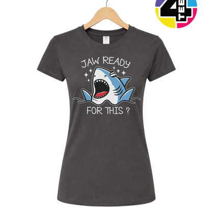 Jaw Ready Shark Attack Women's Tee