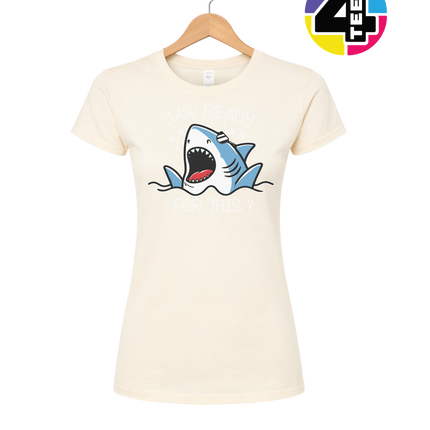 Jaw Ready Shark Attack Women's Tee