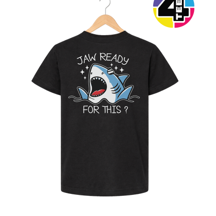 Jaw Ready Shark Attack Youth Tee