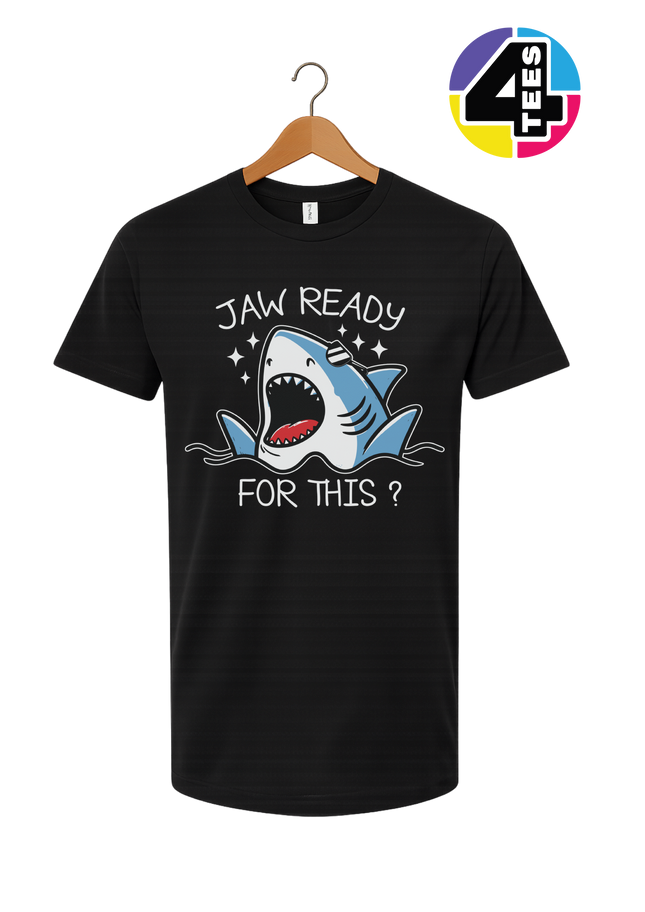 Jaw Ready Shark Attack Tee