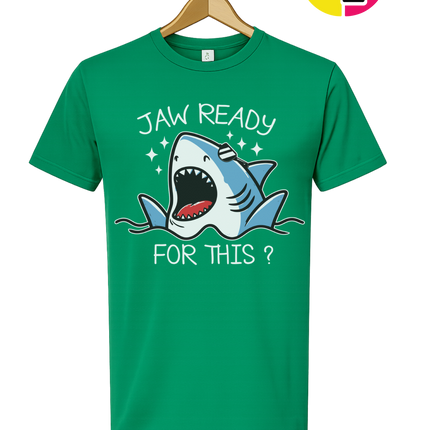 Jaw Ready Shark Attack Tee