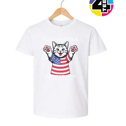 Cat-Lantic Paw-Cific Patriot Youth Tee