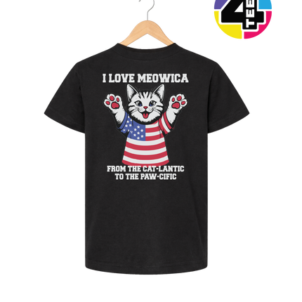 Cat-Lantic Paw-Cific Patriot Youth Tee