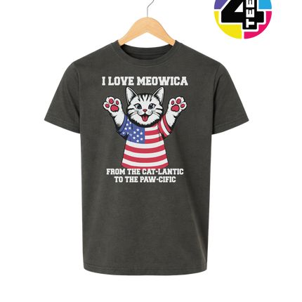 Cat-Lantic Paw-Cific Patriot Youth Tee