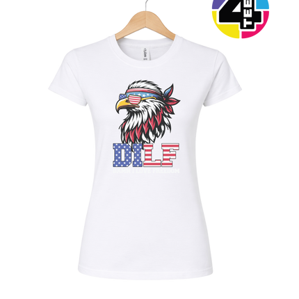 Freedom Eagle DILF Women's Tee