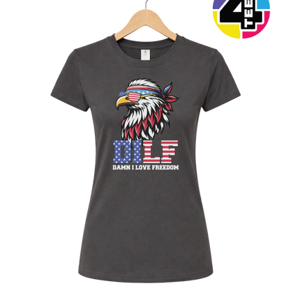 Freedom Eagle DILF Women's Tee
