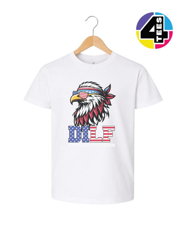 Freedom Eagle DILF Youth Tee