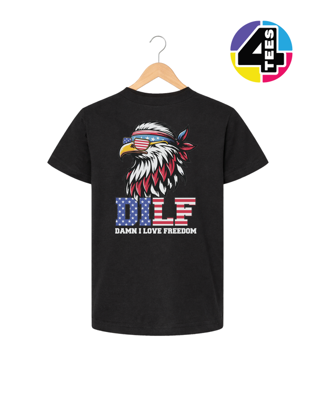 Freedom Eagle DILF Youth Tee