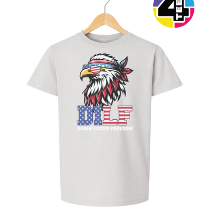 Freedom Eagle DILF Youth Tee