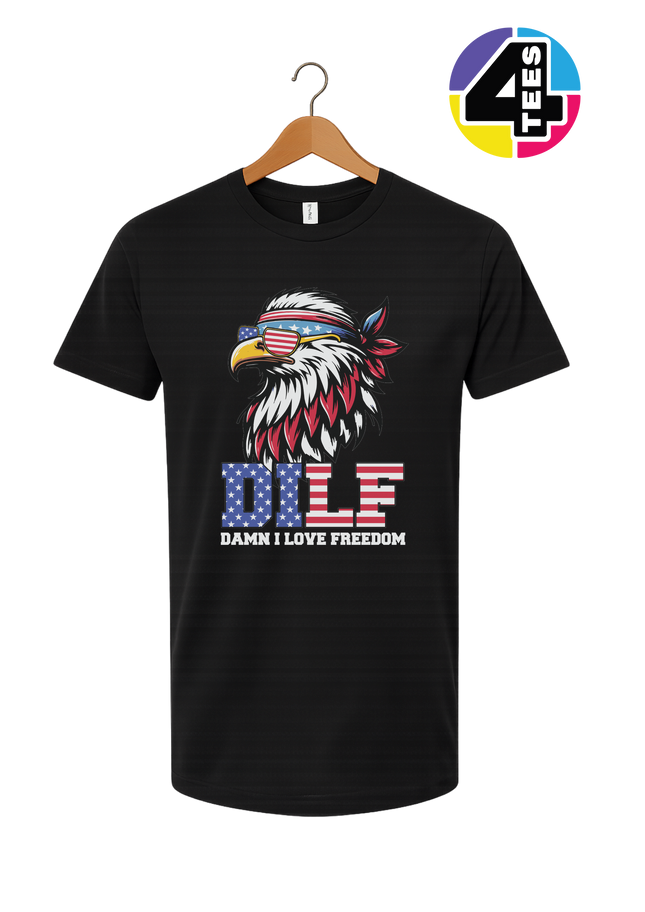 Freedom Eagle DILF Tee