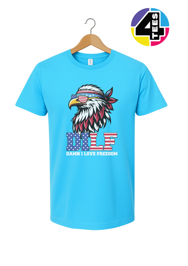 Freedom Eagle DILF Tee