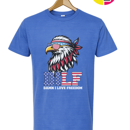 Freedom Eagle DILF Tee