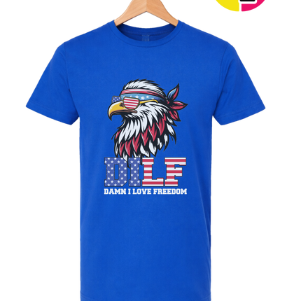 Freedom Eagle DILF Tee