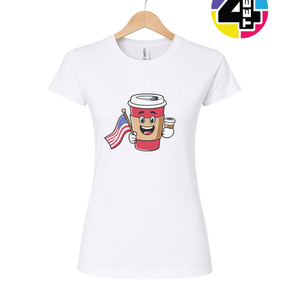 Red White & Brew Women's Tee