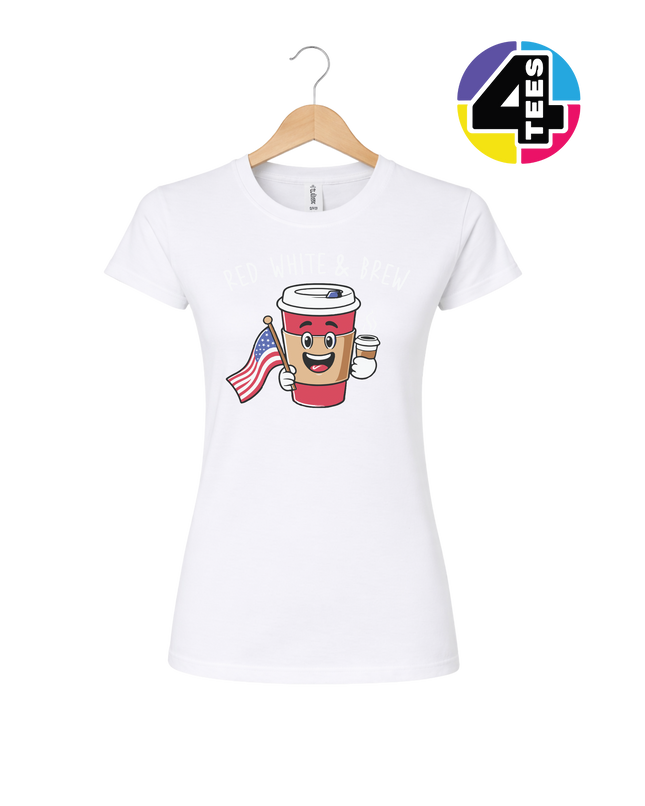 Red White & Brew Women's Tee
