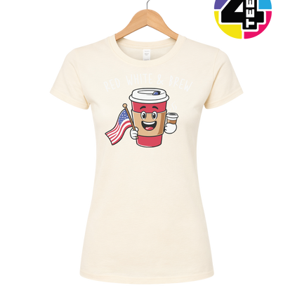 Red White & Brew Women's Tee