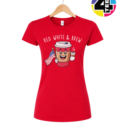 Red White & Brew Women's Tee