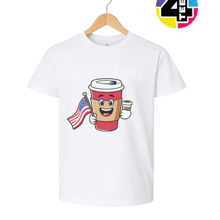 Red White & Brew Youth Tee