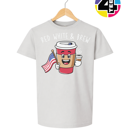 Red White & Brew Youth Tee