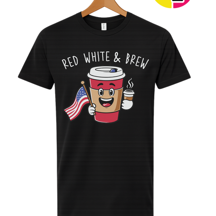 Red White & Brew Tee