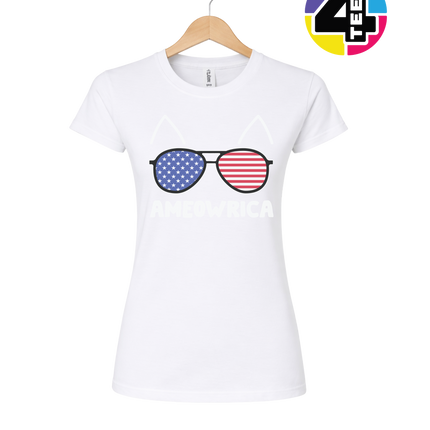 Ameowrica Cat Shades Women's Tee