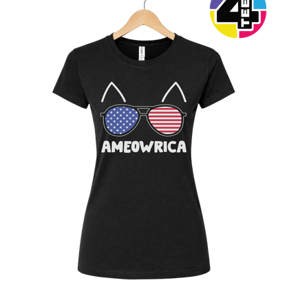 Ameowrica Cat Shades Women's Tee